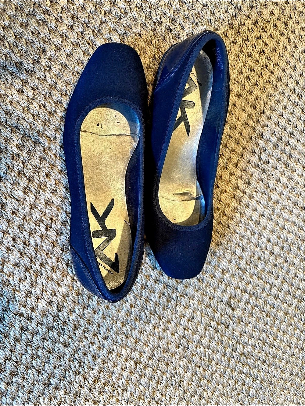 AK Anne Klein Women's Blue Wedges